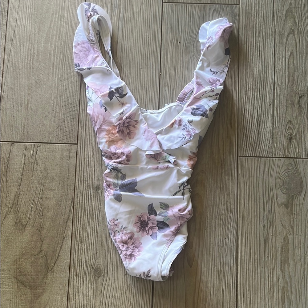 Floral One-Piece Swimsuit